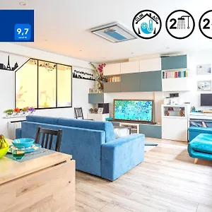 Parismyhome - Air Cond, 2 Showers, 2 Wc Apartamento
